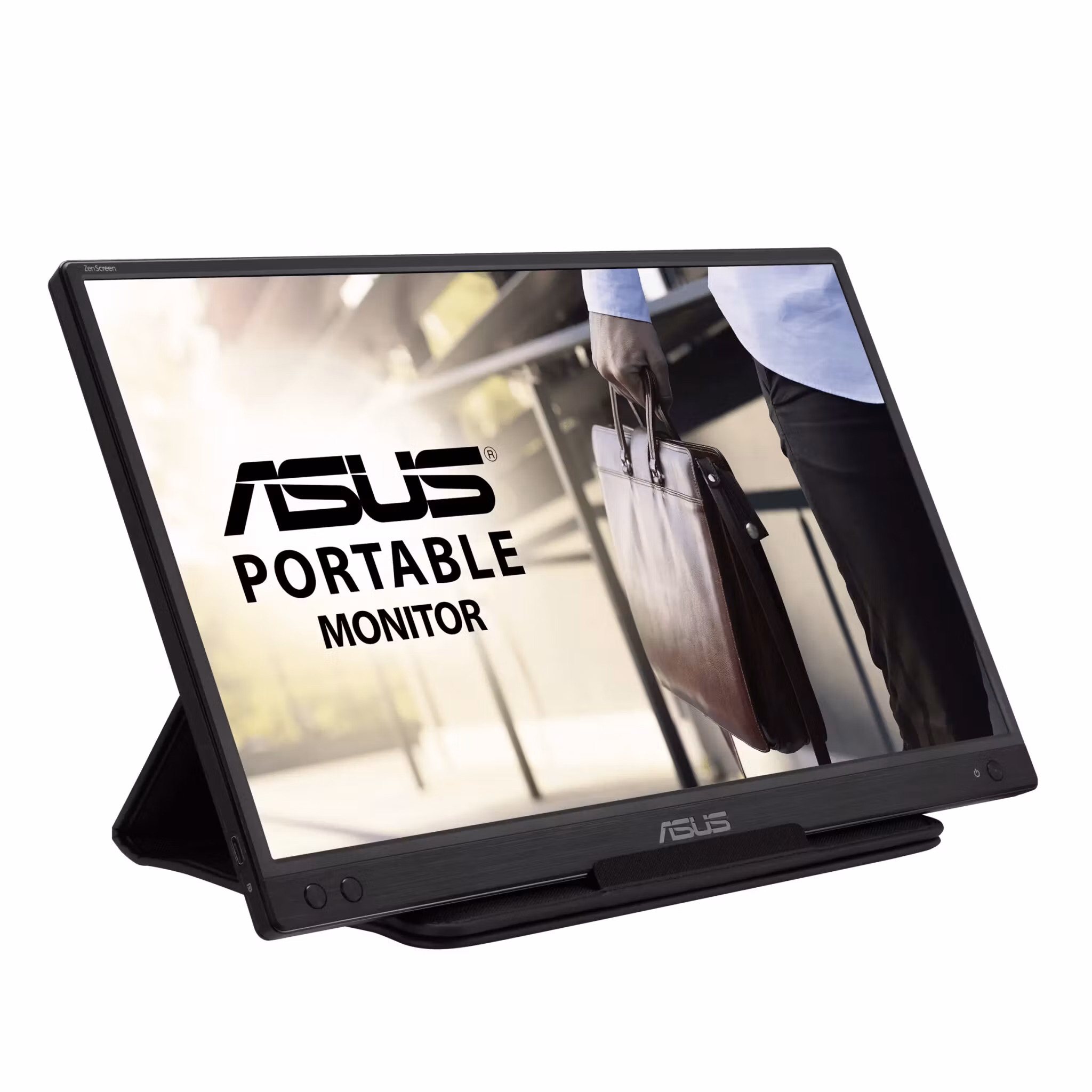 ASUS ZenScreen MB166C bildskärm 39,6 cm (15,6") 1920 x 1080 pixlar Full HD LED Svart