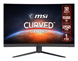 MSI G32C4X datorskärm 80 cm (31,5") 1920 x 1080 pixlar Full HD svart