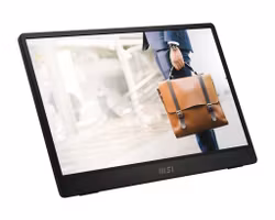 MSI PRO MP161DE E2 datorskärm 39,6 cm (15,6") 1920 x 1080 pixlar Full HD LED Svart