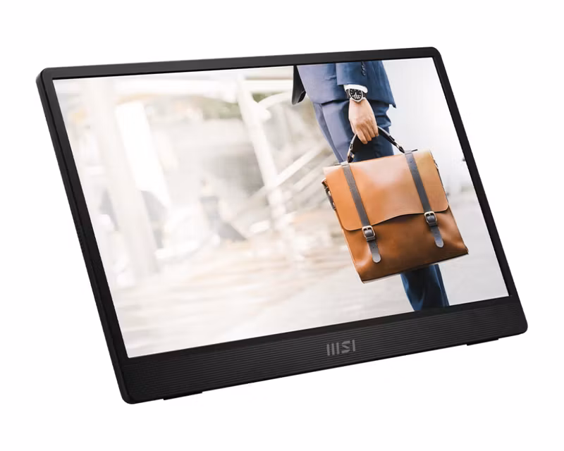 MSI PRO MP161DE E2 datorskärm 39,6 cm (15,6") 1920 x 1080 pixlar Full HD LED Svart