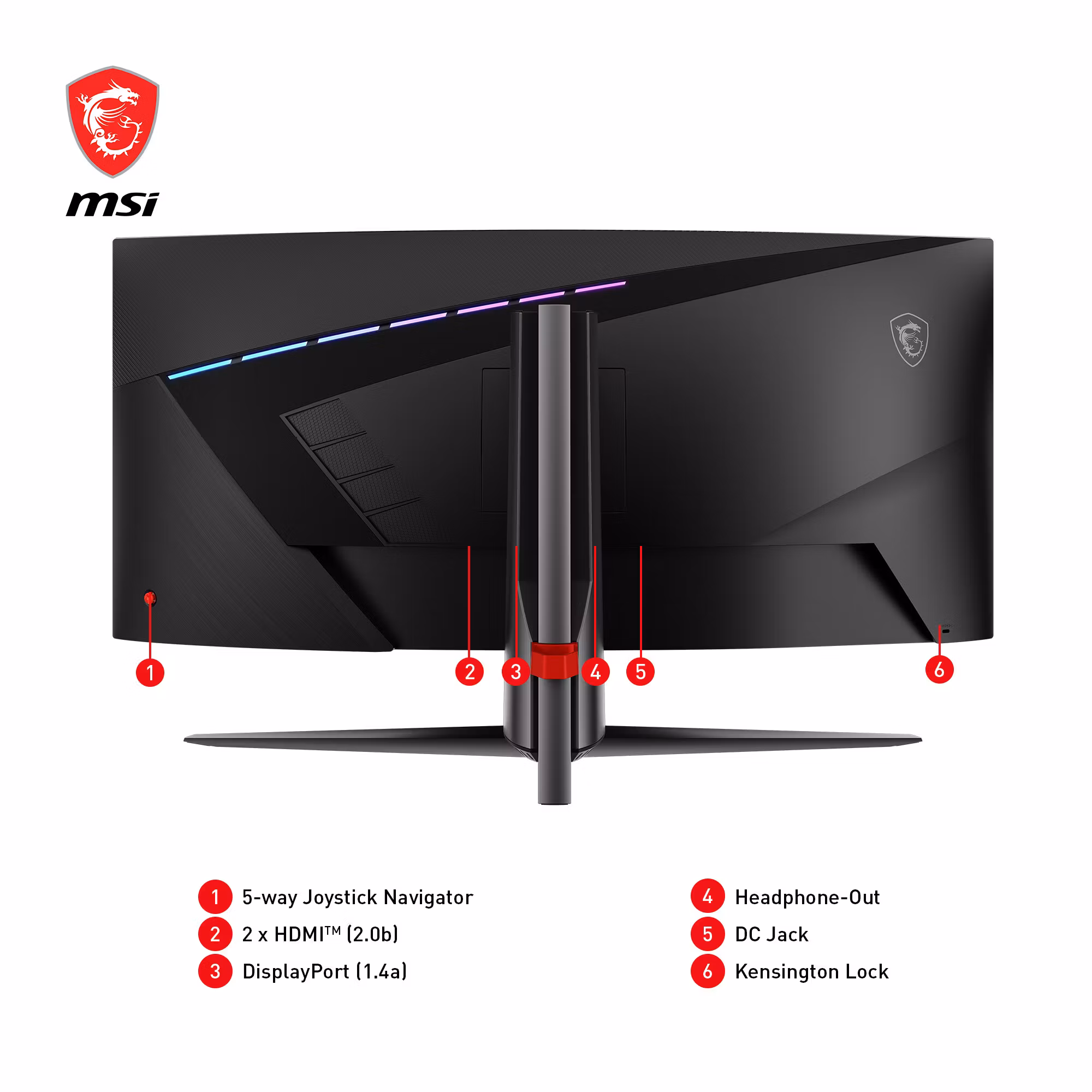 MSI MAG 345CQRDE datorskärm 86,4 cm (34") 3440 x 1440 pixlar UltraWide Dual Quad HD svart