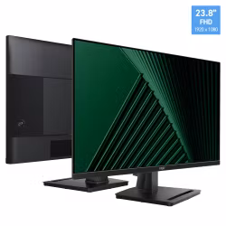 MSI Pro MP245G 24-tums bildskärm, FHD (1920 x 1080), 100Hz, IPS, 1ms, 1x HDMI 1.4b, 1x DP 1.2a output, 1x D-Sub (VGA), inbyggda högtalare, Anti-Glare, Anti-Flicker, Less Blue Light, TÜV-certifierad, VESA, Kensington, svart