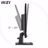MSI Pro MP245G 24-tums bildskärm, FHD (1920 x 1080), 100Hz, IPS, 1ms, 1x HDMI 1.4b, 1x DP 1.2a output, 1x D-Sub (VGA), inbyggda högtalare, Anti-Glare, Anti-Flicker, Less Blue Light, TÜV-certifierad, V