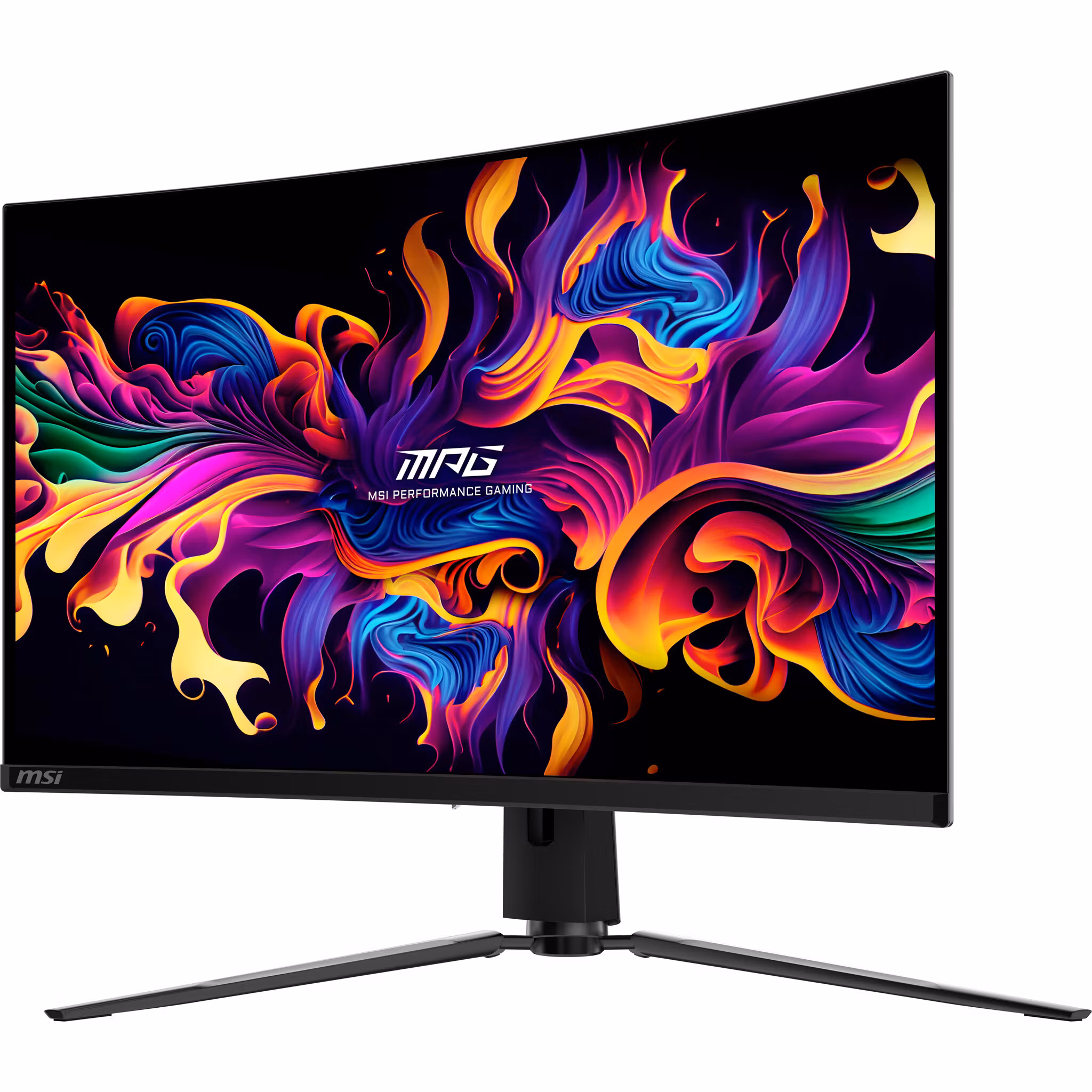 MSI MPG 321CURXDE QD-OLED datorskärm 80 cm (31,5") 3840 x 2160 pixlar 4K Ultra HD Svart