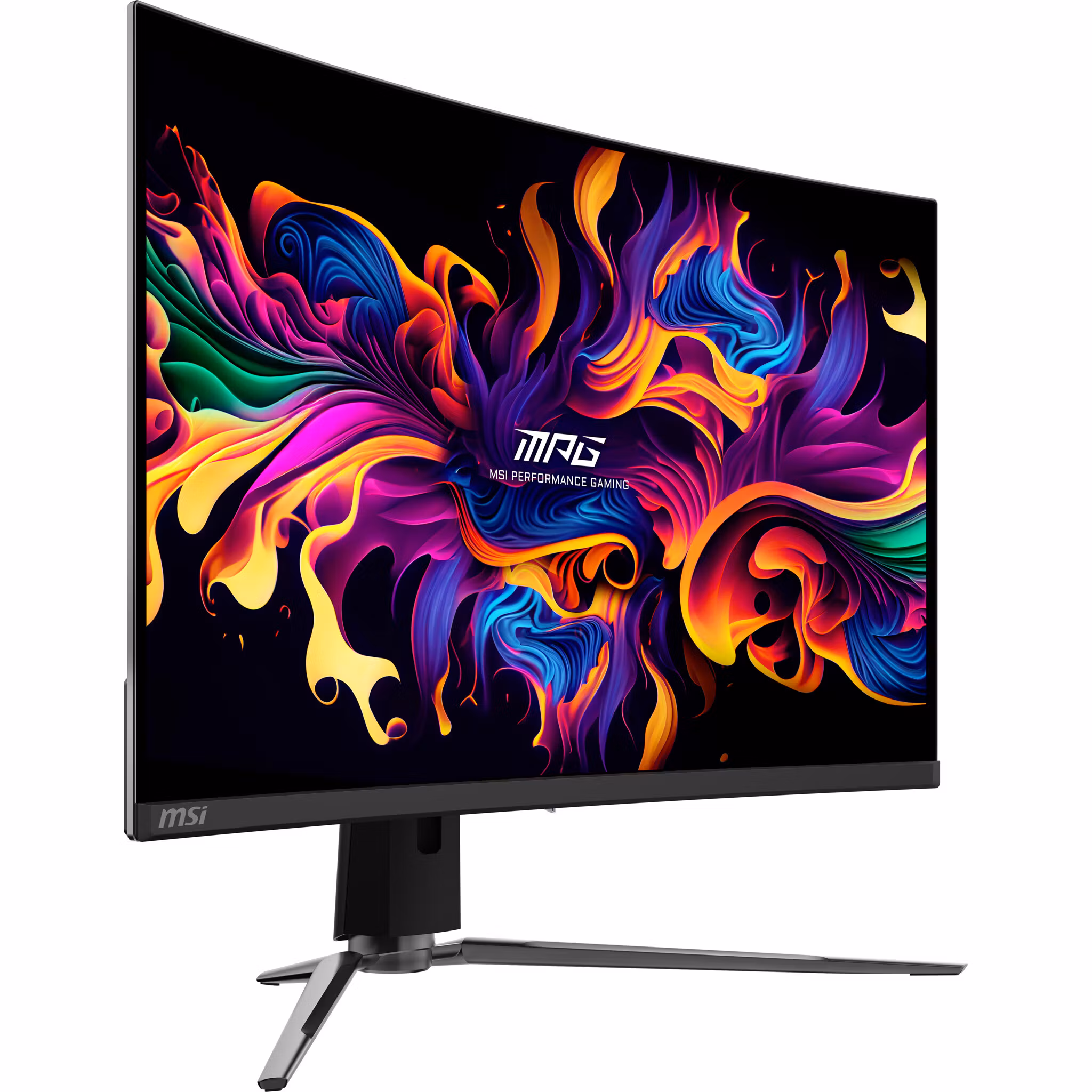 MSI MPG 321CURXDE QD-OLED datorskärm 80 cm (31,5") 3840 x 2160 pixlar 4K Ultra HD Svart