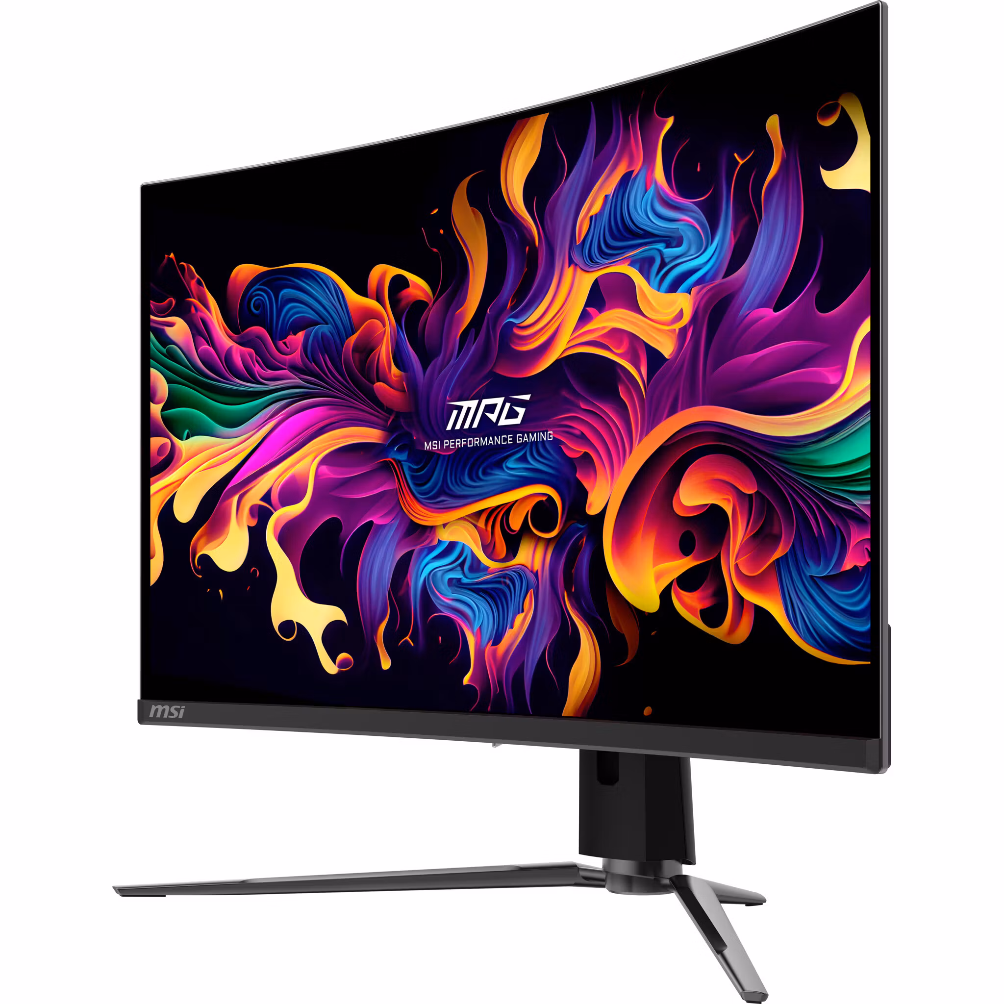 MSI MPG 321CURXDE QD-OLED datorskärm 80 cm (31,5") 3840 x 2160 pixlar 4K Ultra HD Svart