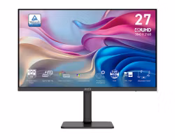 MSI MODERN MD272UPHGDE datorskärm 68,6 cm (27") 3840 x 2160 pixlar 4K Ultra HD Svart