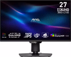 MSI MAG 274UPDFDE E16M datorskärm 68,6 cm (27") 3840 x 2160 pixlar 4K Ultra HD LED Svart