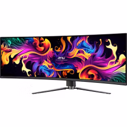 MSI MPG 491CQPXDE QD-OLED datorskärm 124,5 cm (49") 5120 x 1440 pixlar Dual QHD svart