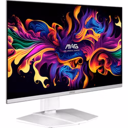 MSI MAG 272QPWDE QD-OLED X28 gaming-skärm – 26,5 tum – vit, QHD, HDMI, DP, USB‑C, HDR, 280 Hz panel