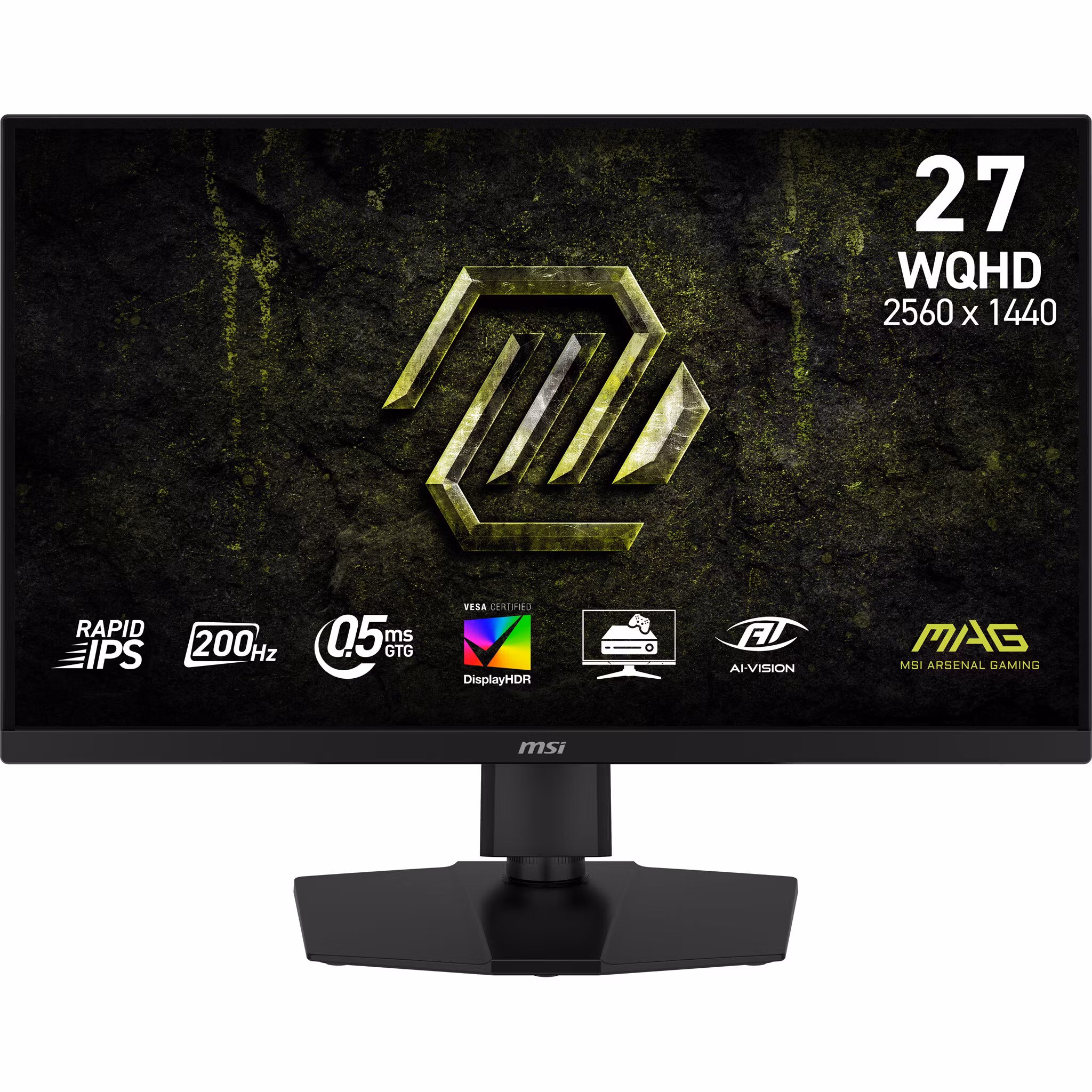 MSI MAG 274QPF E20 datorskärm 68,6 cm (27") 2560 x 1440 pixlar Wide Quad HD LCD Svart