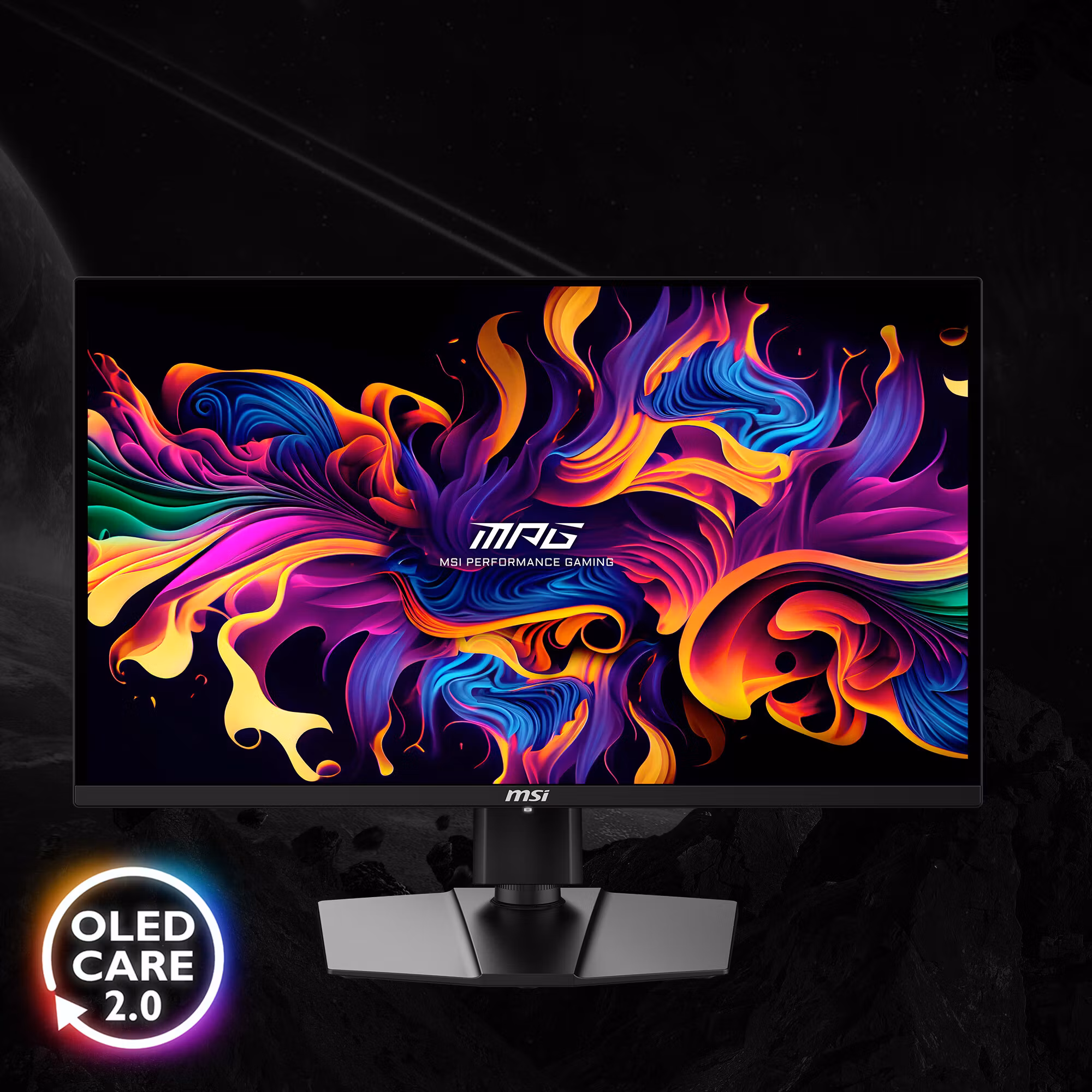 MSI MPG 271QRXDE QD-OLED datorskärm 67.3 cm (26.5") 2560 x 1440 pixlar Wide Quad HD svart