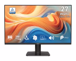 MSI Pro MP275Q E14 datorskärm 68,6 cm (27") 2560 x 1440 pixels Wide Quad HD LED svart