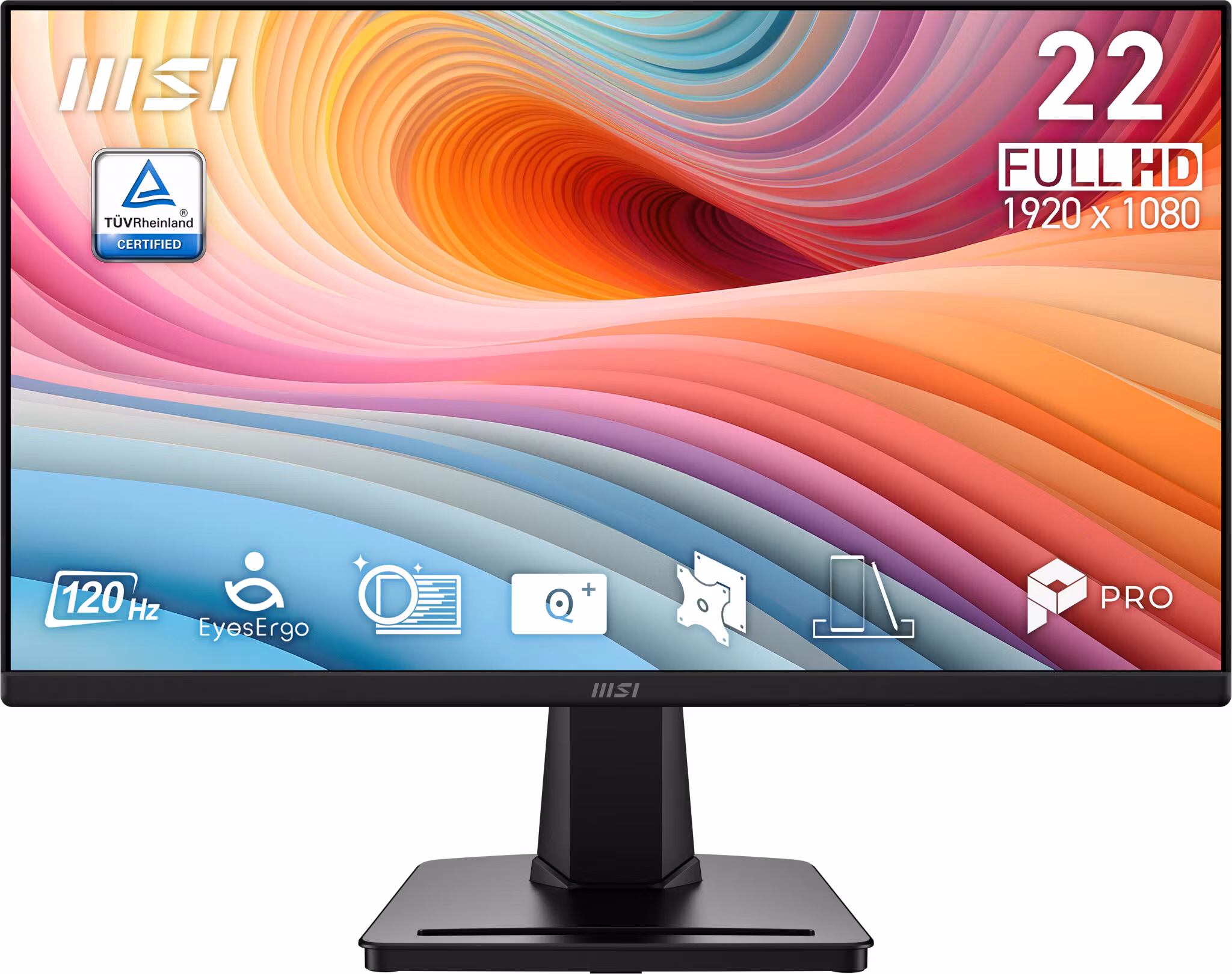 MSI PRO MP225 E12VL datorskärm 54,5 cm (21,4") 1920 x 1080 pixlar Full HD Svart