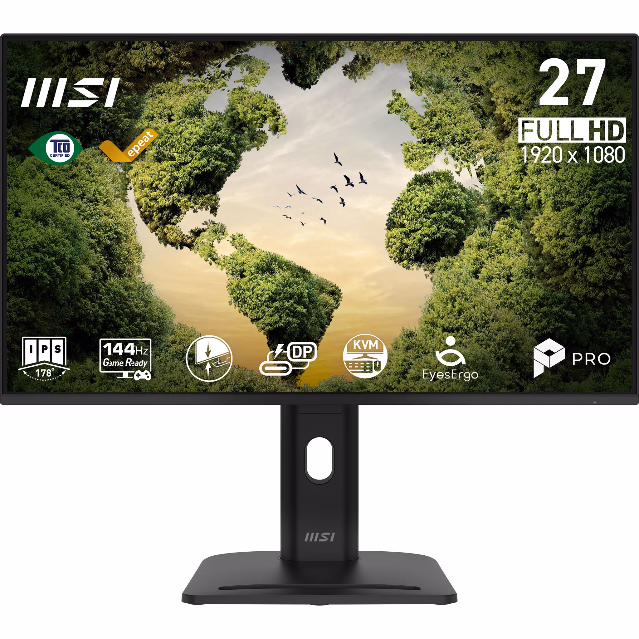 MSI Pro MP275PHGN E14 datorskärm 68.6 cm (27") 1920 x 1080 pixlar Full HD LCD svart