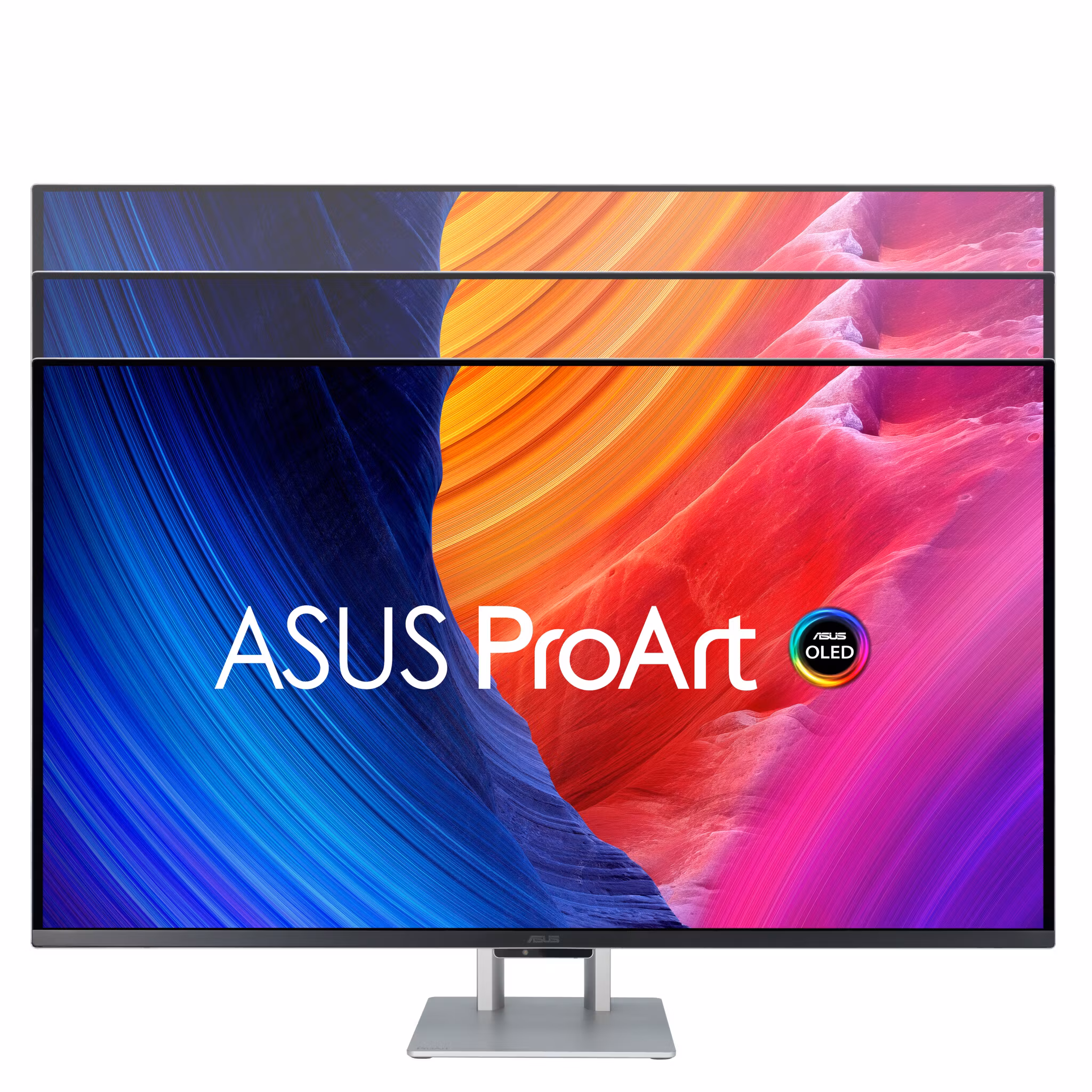 ASUS ProArt OLED PA32UCDM bildskärm 80 cm (31,5") 3840 x 2160 pixlar 4K Ultra HD QD-OLED Silver