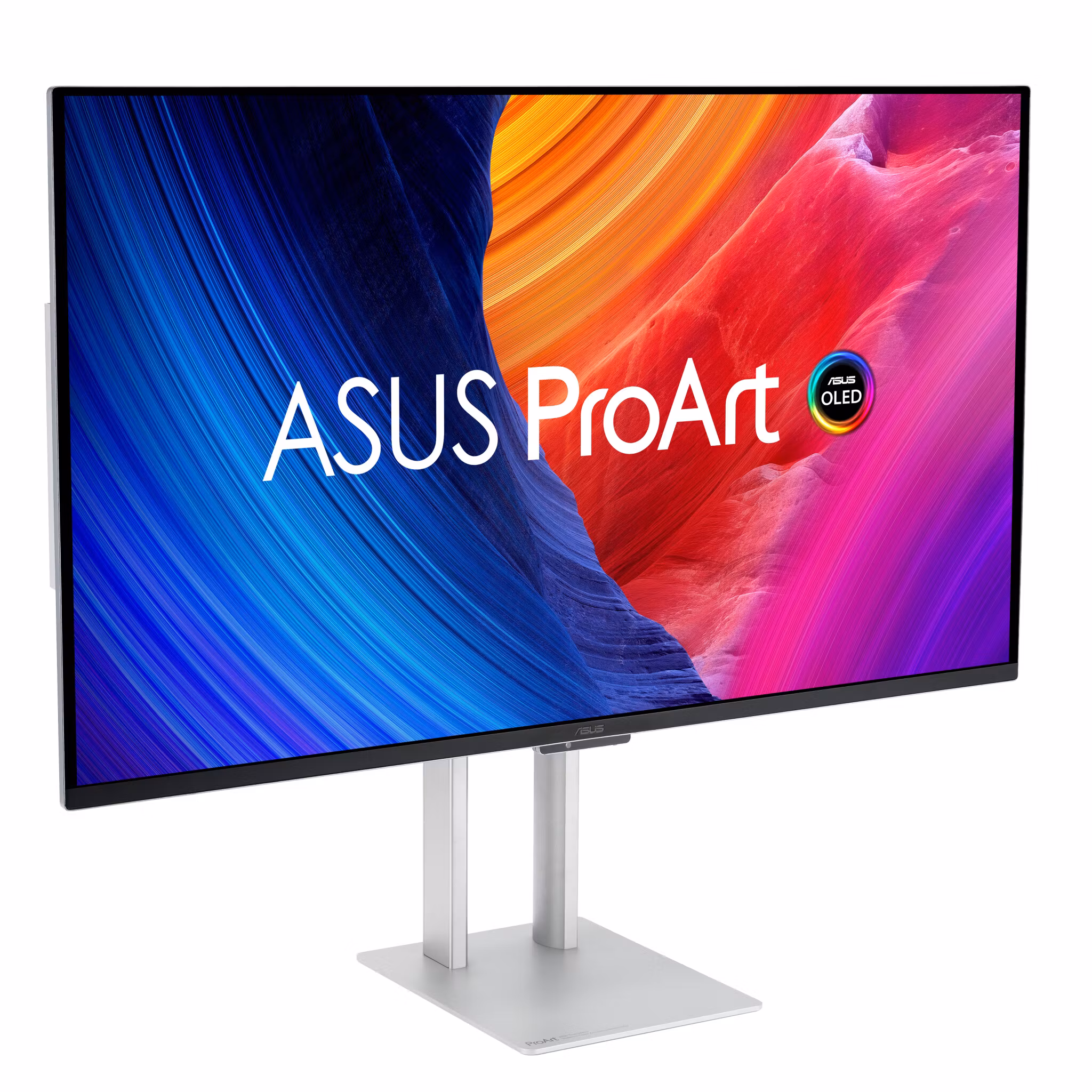 ASUS ProArt OLED PA32UCDM bildskärm 80 cm (31,5") 3840 x 2160 pixlar 4K Ultra HD QD-OLED Silver