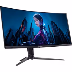 Acer Predator X34X5 QD-OLED – 34" – svart, UWQHD, välvd, AMD FreeSync Premium Pro, USB‑C, 240 Hz panel