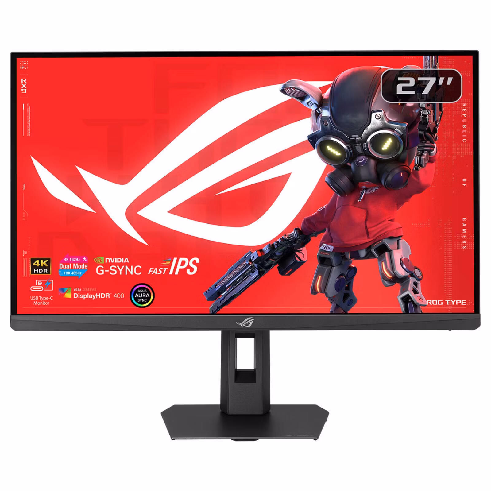 ASUS ROG Strix XG27UCGR datorskärm 68,6 cm (27") 3840 x 2160 pixlar 4K Ultra HD LCD Svart