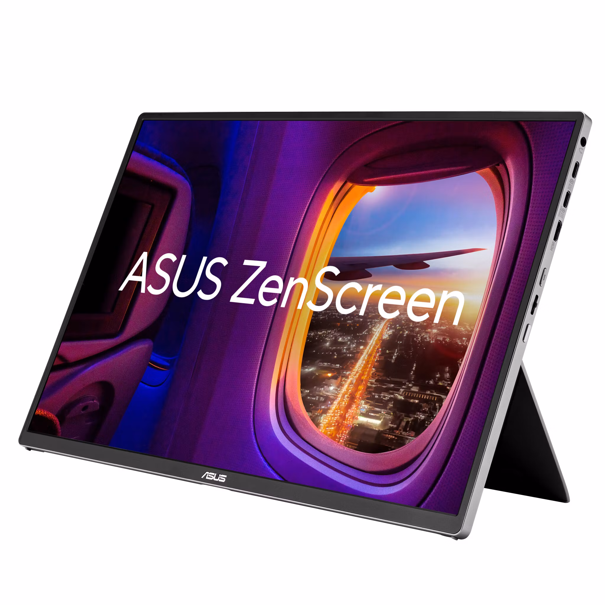 ASUS ZenScreen OLED MQ16FC datorskärm 40,6 cm (16") 1920 x 1200 pixlar WUXGA Silver