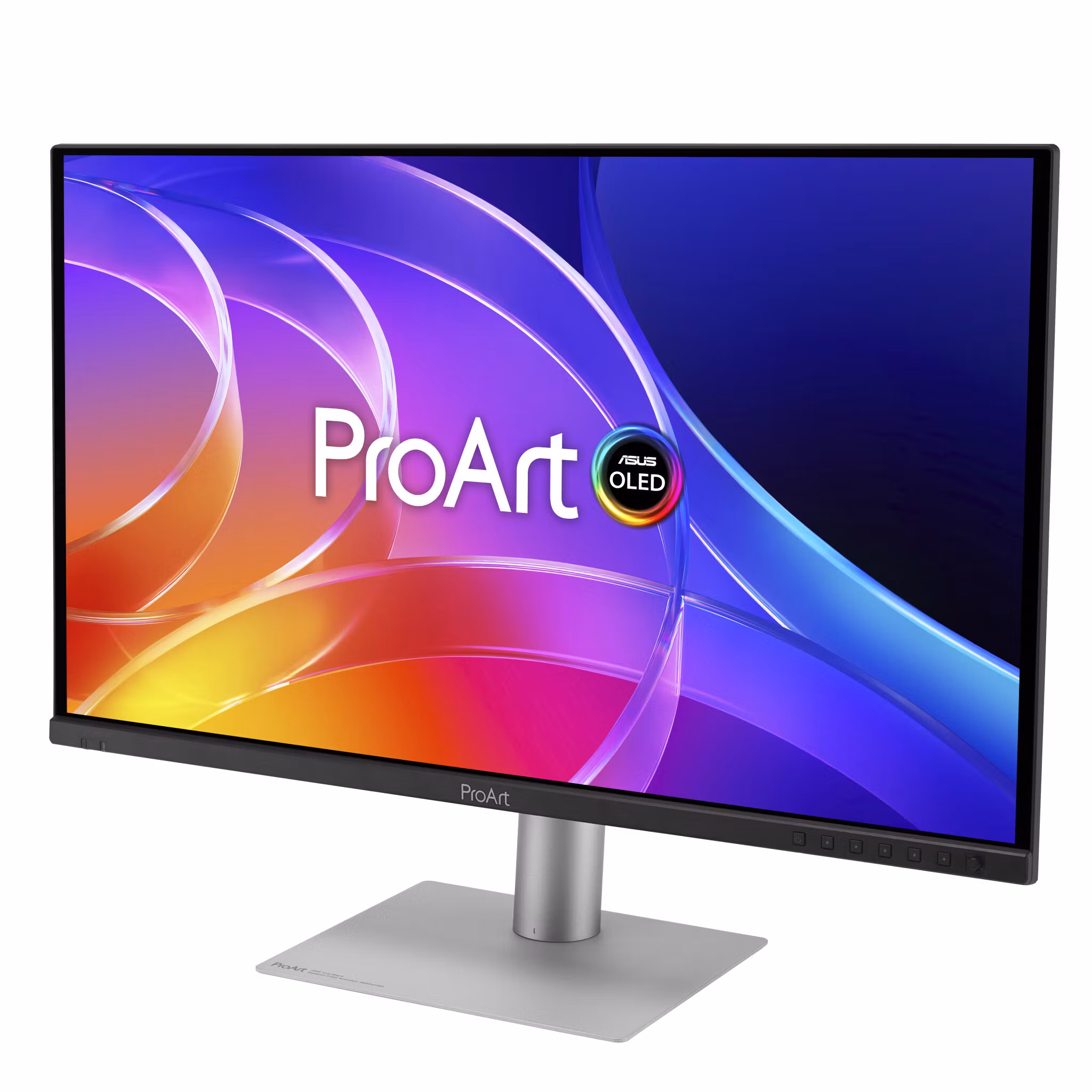 ASUS ProArt OLED PA279CDV datorskärm 67,3 cm (26.5") 3840 x 2160 pixlar 4K Ultra HD QD-OLED Svart, Silver