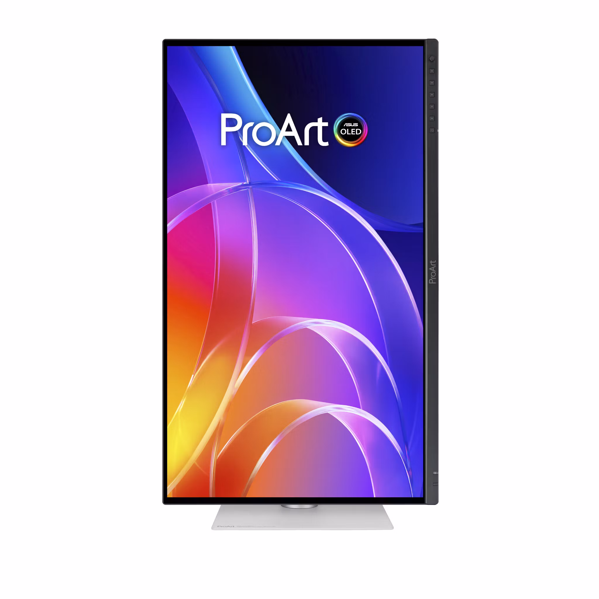 ASUS ProArt OLED PA279CDV datorskärm 67,3 cm (26.5") 3840 x 2160 pixlar 4K Ultra HD QD-OLED Svart, Silver