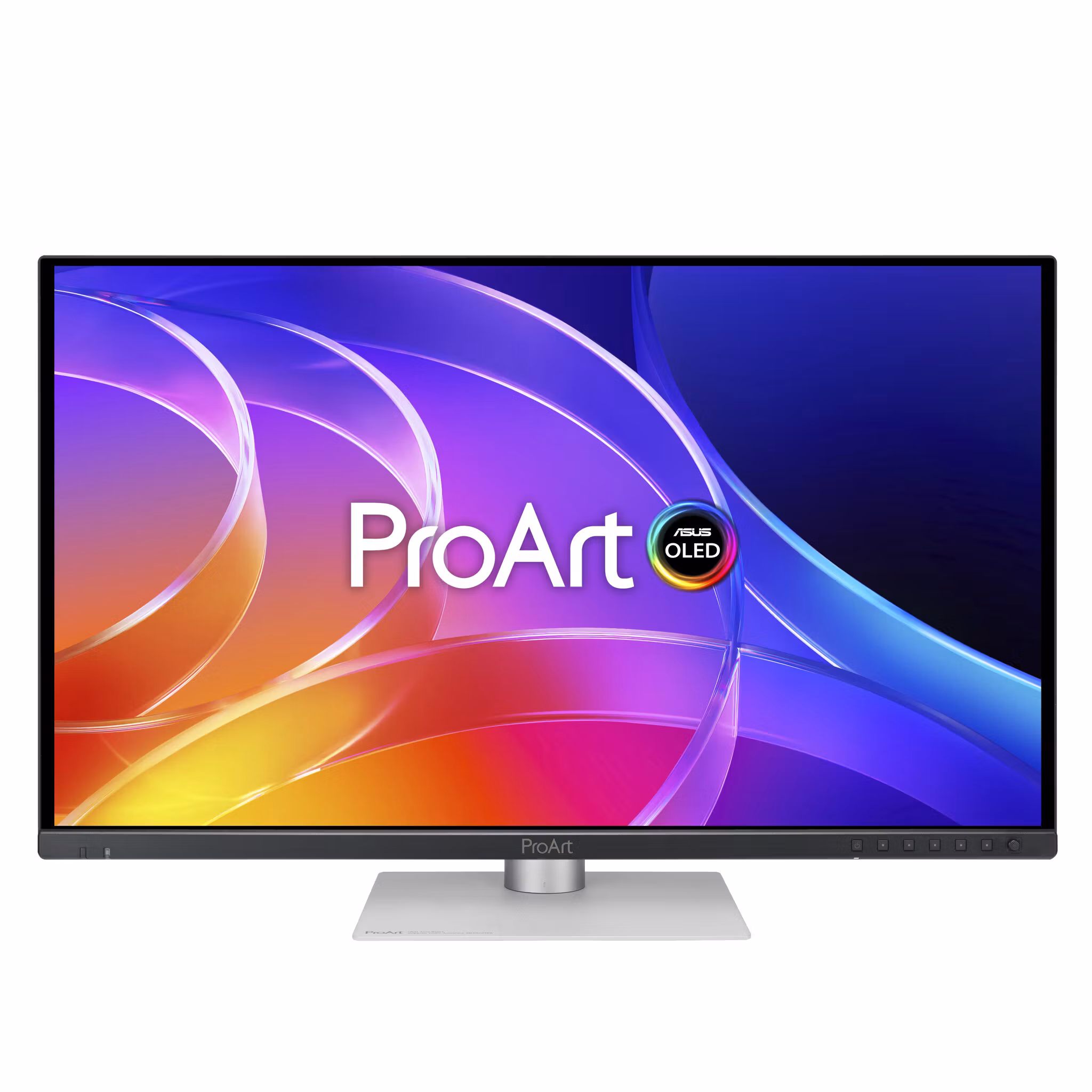 ASUS ProArt OLED PA279CDV datorskärm 67,3 cm (26.5") 3840 x 2160 pixlar 4K Ultra HD QD-OLED Svart, Silver