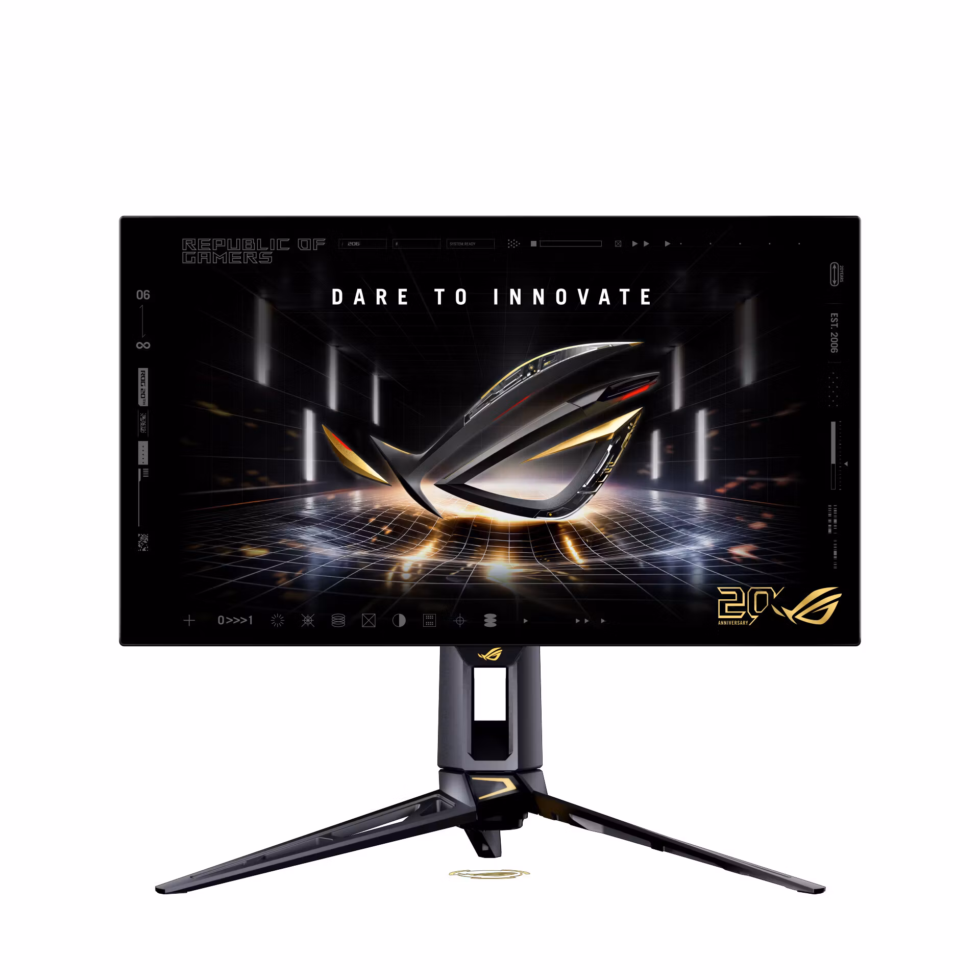 ASUS ROG Swift OLED PG27AQWP-G EDITION 20 datorskärm 67.3 cm (26.5") 2560 x 1440 pixlar Wide Quad HD svart