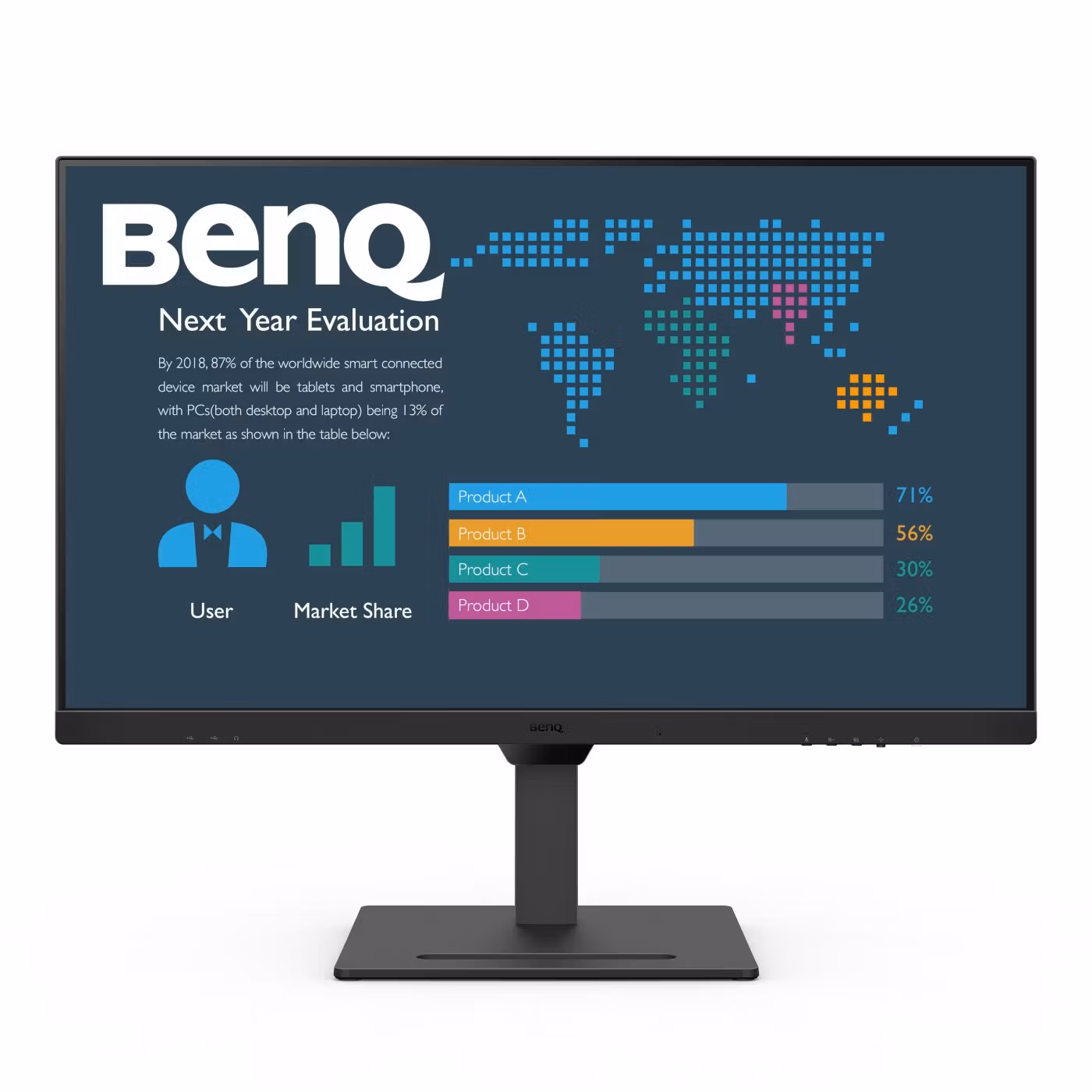 BenQ BL3290QT bildskärm 80 cm (31,5") 2560 x 1440 pixlar Quad HD LED Svart