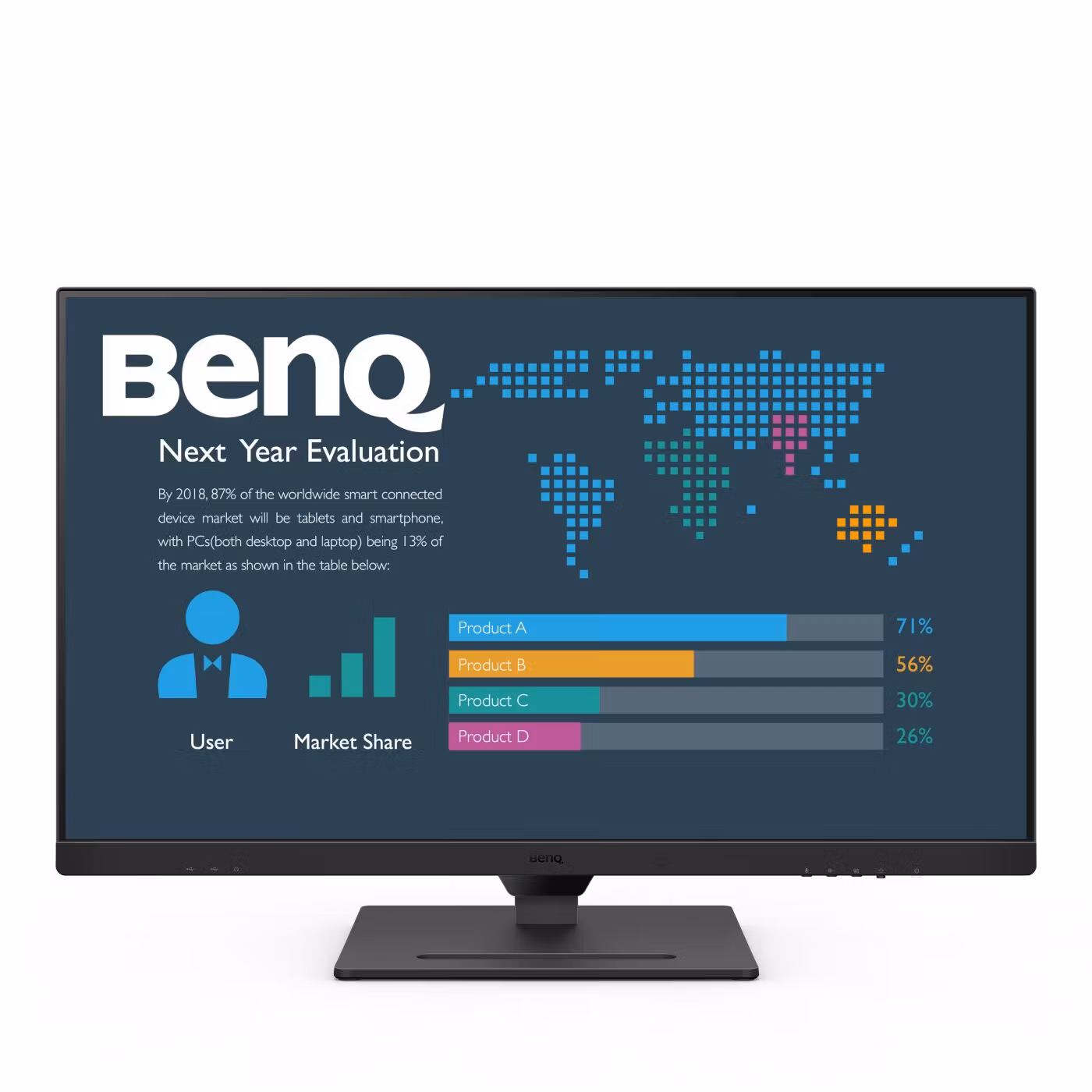 BenQ BL3290QT bildskärm 80 cm (31,5") 2560 x 1440 pixlar Quad HD LED Svart