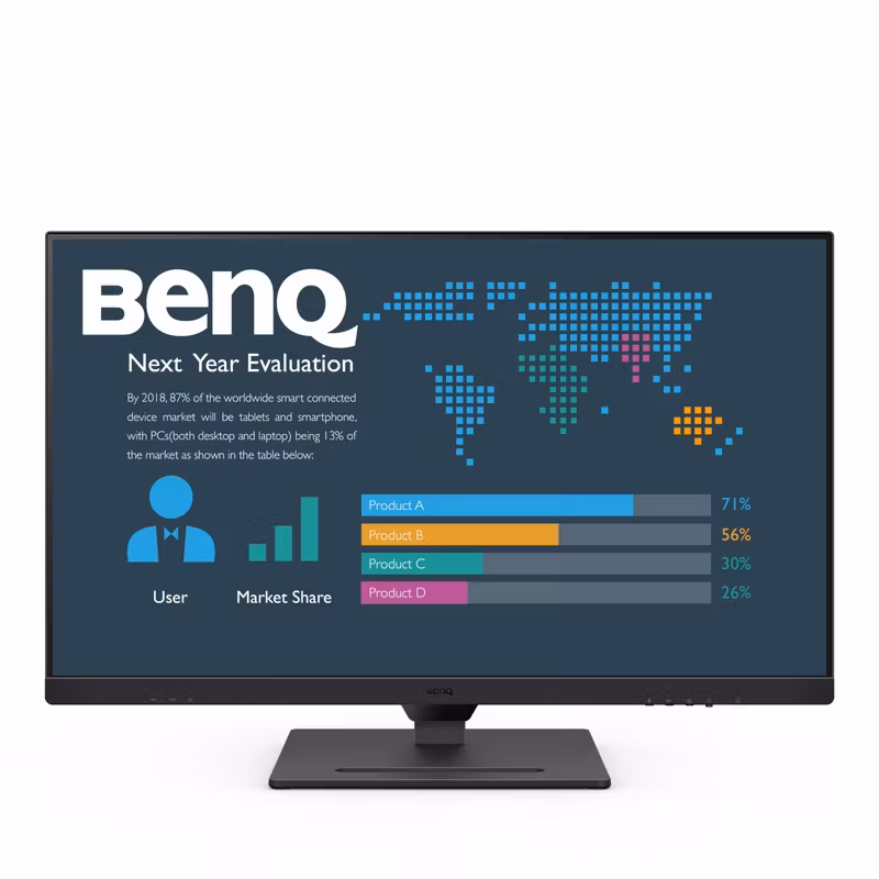 BenQ BL3290QT bildskärm 80 cm (31,5") 2560 x 1440 pixlar Quad HD LED Svart
