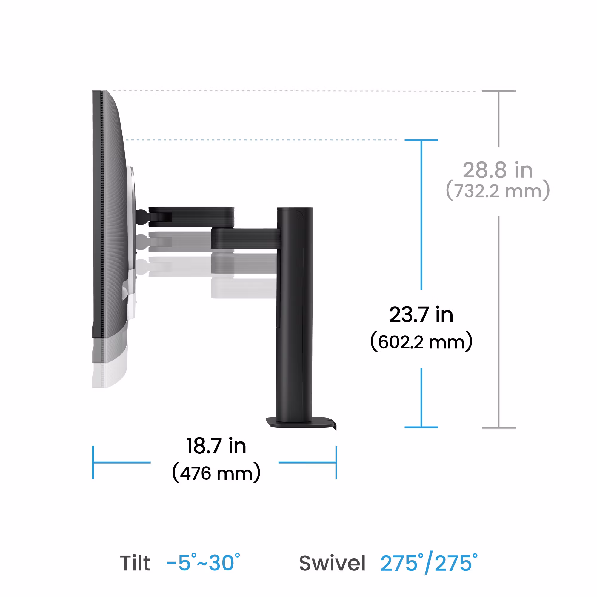 BenQ RD280UA datorskärm 71,6 cm (28,2") 3840 x 2560 pixlar 4K Ultra HD Svart