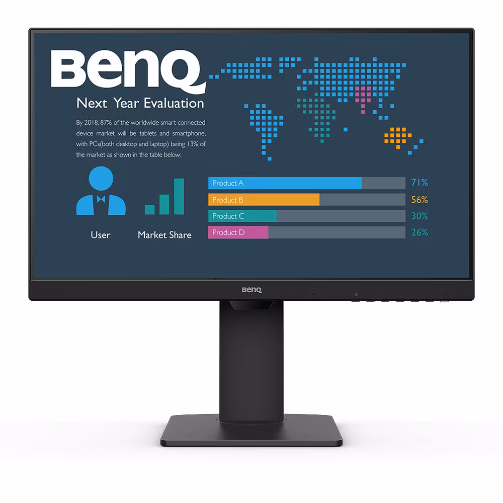 BenQ BL2486TC datorskärm 60,5 cm (23,8") 1920 x 1080 pixlar Full HD svart