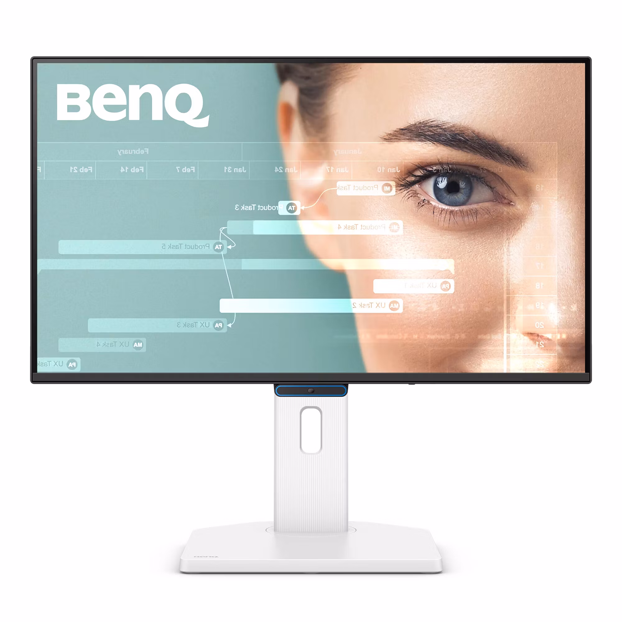 BenQ GW2490TC datorskärm 61 cm (24") 1920 x 1080 pixlar Full HD LED svart, vit