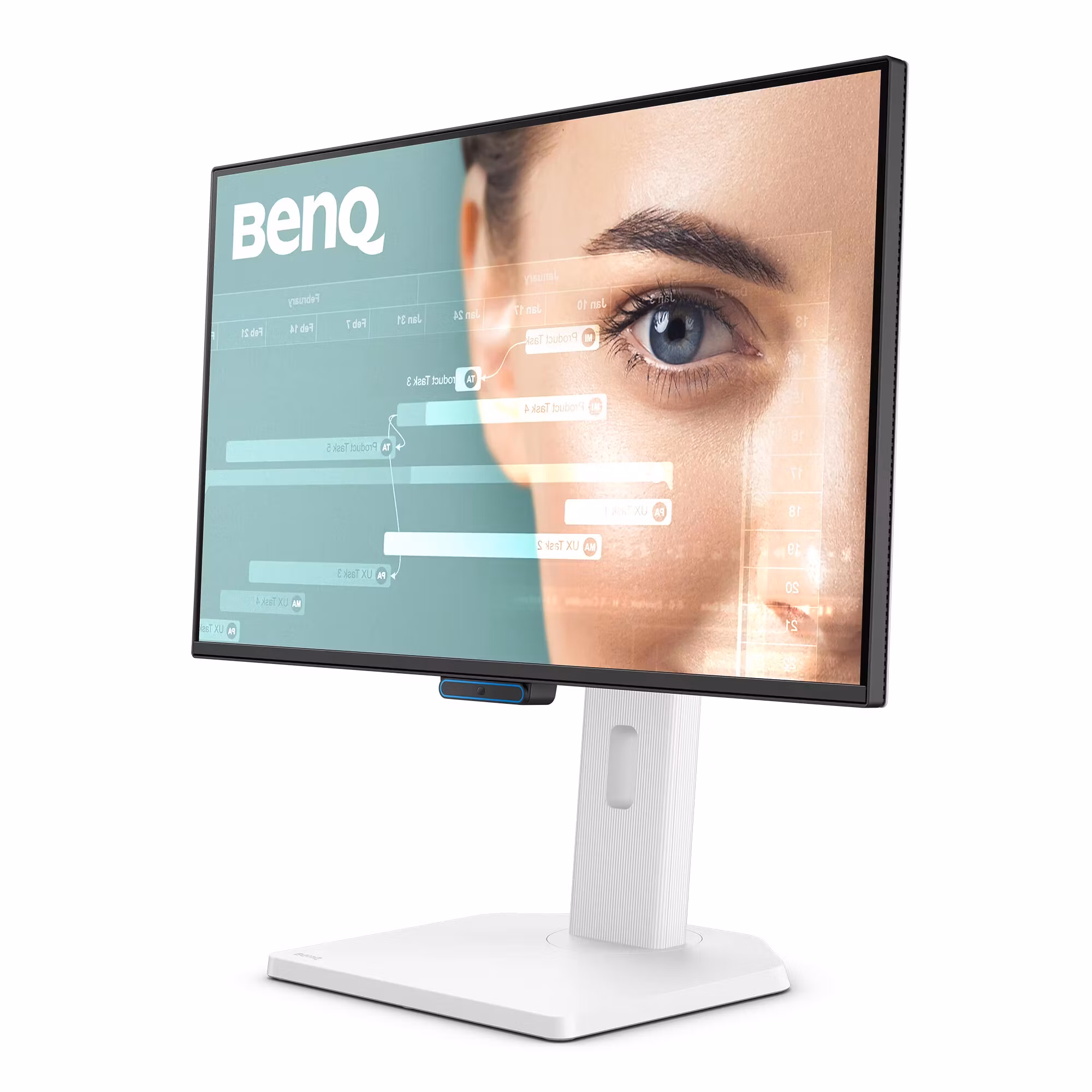 BenQ GW2490TC datorskärm 61 cm (24") 1920 x 1080 pixlar Full HD LED svart, vit