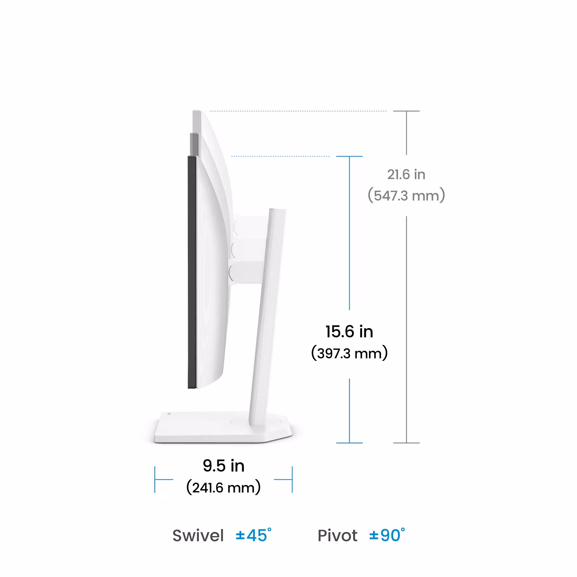 BenQ 27” 1080p FHD Eye-Care-skärm för hemmakontor