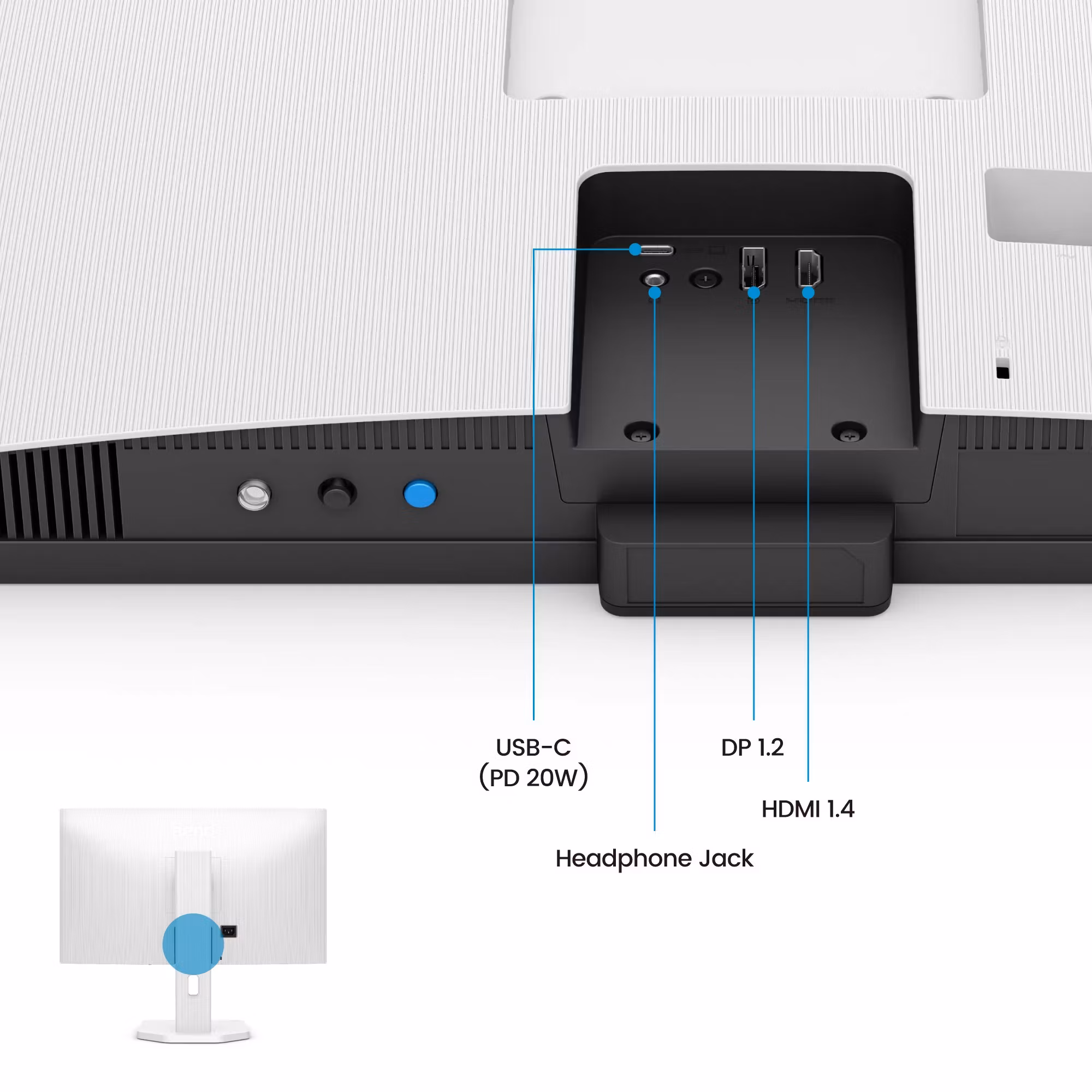 BenQ 27” 1080p FHD Eye-Care-skärm för hemmakontor