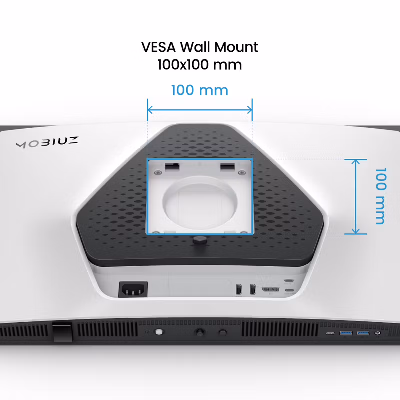BenQ EX271UZ datorskärm 67,3 cm (26,5") 3840 x 2160 pixlar 4K Ultra HD OLED svart, vit