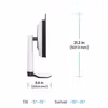 BenQ EX271UZ datorskärm 67,3 cm (26,5") 3840 x 2160 pixlar 4K Ultra HD OLED svart, vit