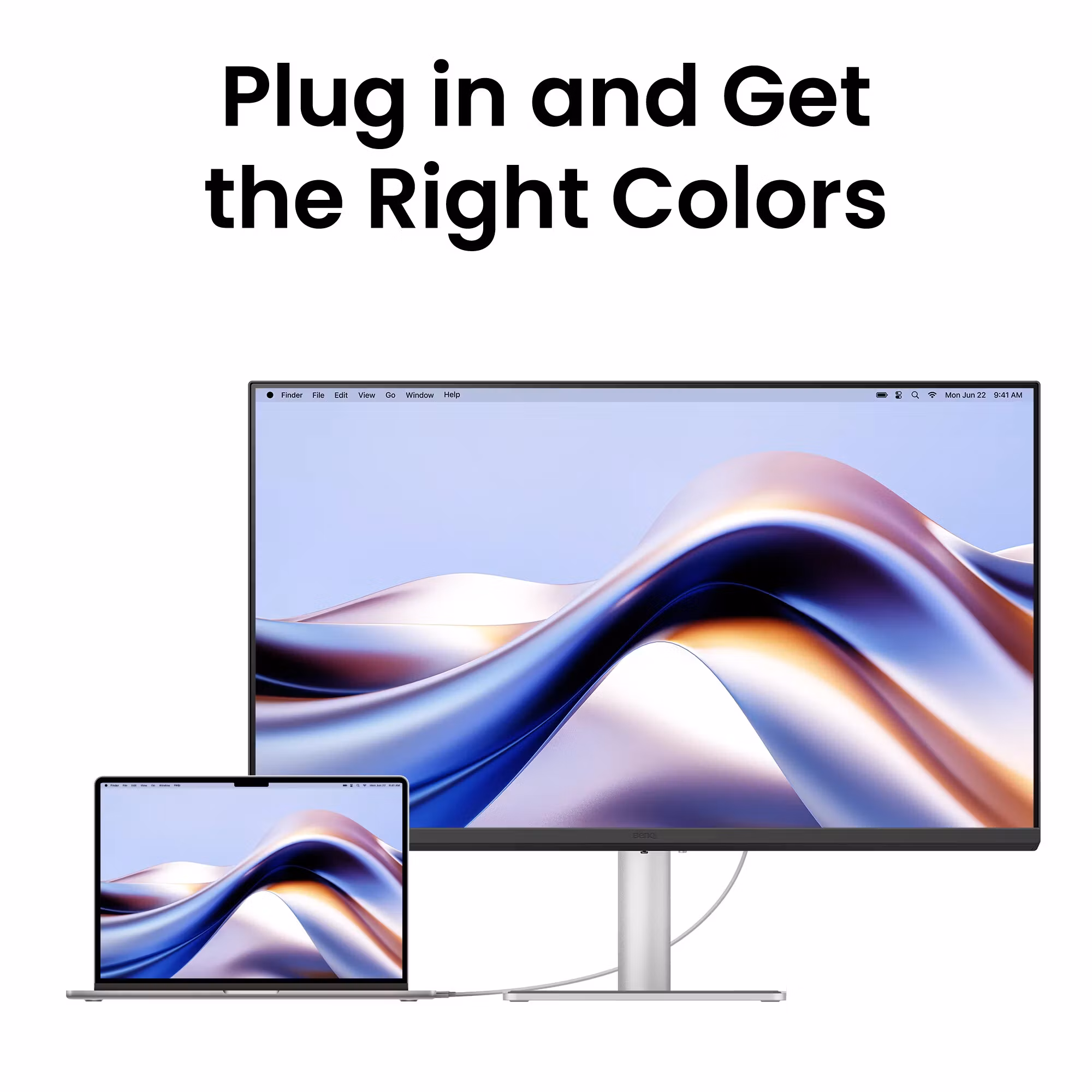 BenQ MA270UP bildskärm 68,6 cm (27") 3840 x 2160 pixlar 4K Ultra HD Vit