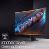GIGABYTE GS27FC 27" FHD Curved Gaming Monitor - 1920 x 1080, 1500R, 180Hz, 1 ms, 250 cd/m², FreeSync Premium, HDR Ready, HDMI 2.0, DisplayPort 1.4