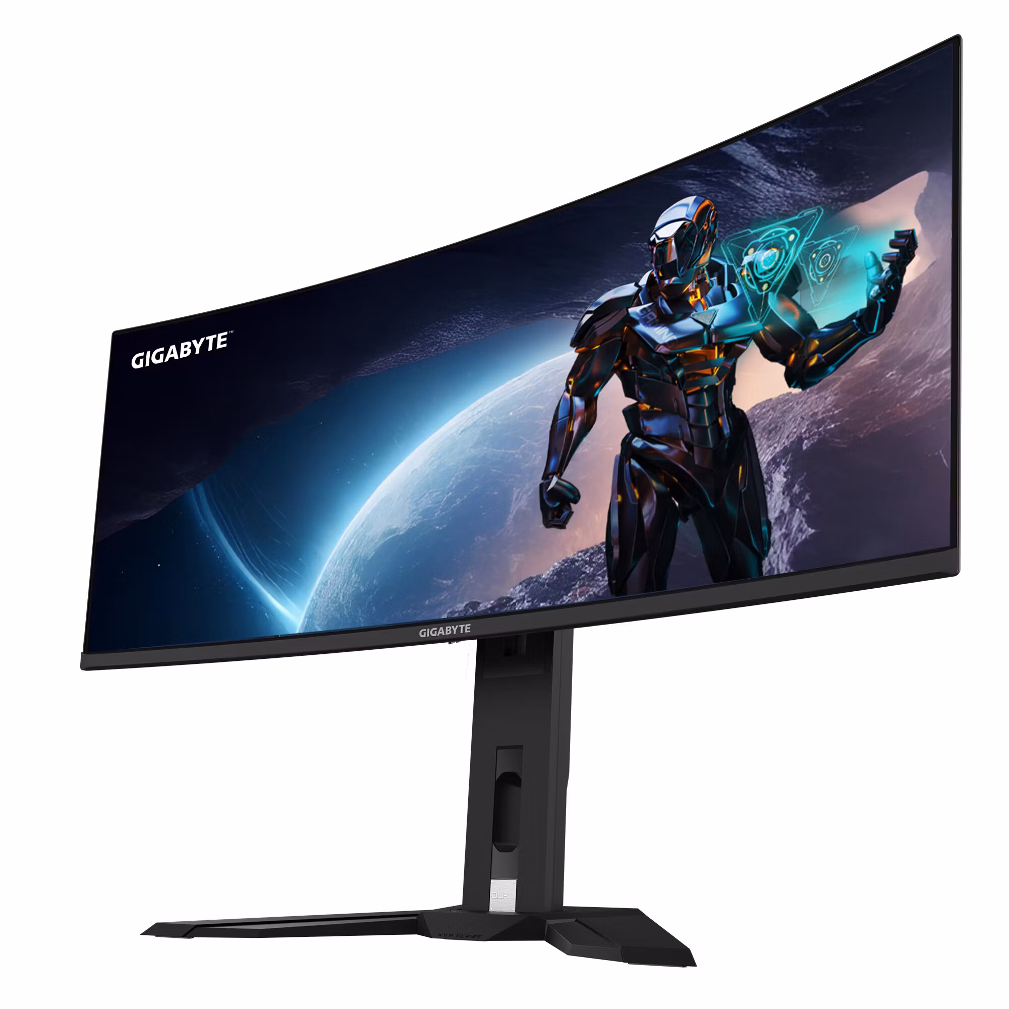 GIGABYTE MO34WQC2 34" OLED WQHD böjd gaming-skärm - 3440 x 1440, 240Hz, 0,03ms, KVM, 250 cd/m², FreeSync Premium Pro, DisplayHDR True Black 400, HDMI 2.1, DisplayPort 1.4