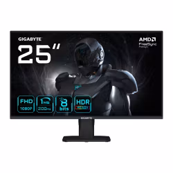 GIGABYTE GS25F2 25" FHD Gaming Monitor - 1920 x 1080, 200Hz, 1ms, 300 cd/m², Display HDR 10, HDMI 2.0, DisplayPort 1.4