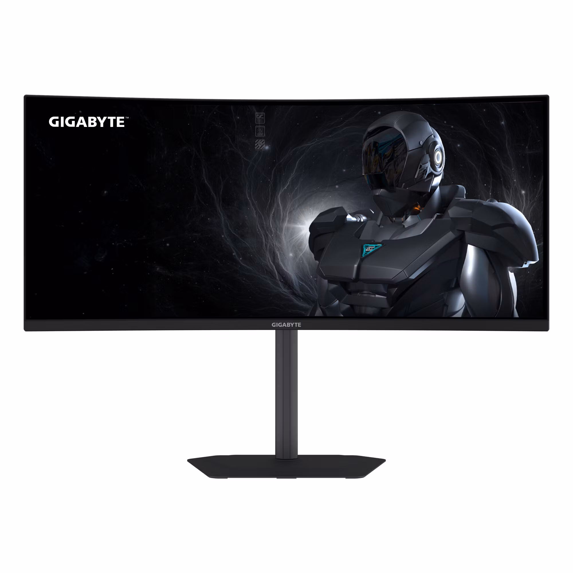 GIGABYTE GS34WQCA 34" WQHD Curved Gaming Monitor - 3440 x 1440, 1500R, 120Hz, 1ms, 300 cd/m², FreeSync Premium, HDR Ready, HDMI 2.0, Displayport 1.4