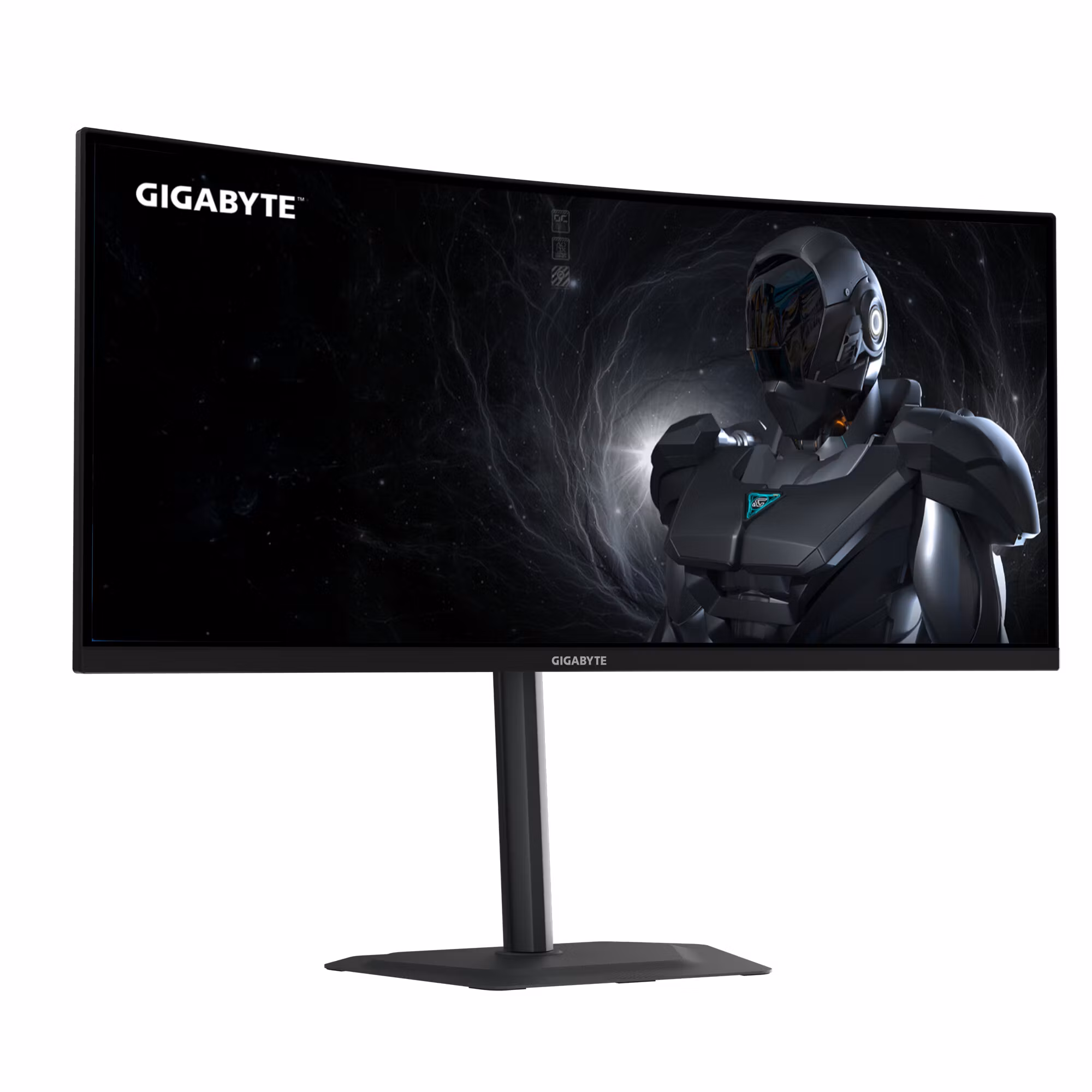 GIGABYTE GS34WQCA 34" WQHD Curved Gaming Monitor - 3440 x 1440, 1500R, 120Hz, 1ms, 300 cd/m², FreeSync Premium, HDR Ready, HDMI 2.0, Displayport 1.4