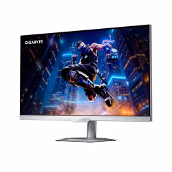 GIGABYTE M27UP ICE 27” 4K UHD Gaming-skärm – Dual Mode (4K 160Hz eller FHD 320Hz), 3840 x 2160, 1 ms, 350 cd/m², FreeSync Premium, DisplayHDR400, HDMI 2.1, DisplayPort 1.4