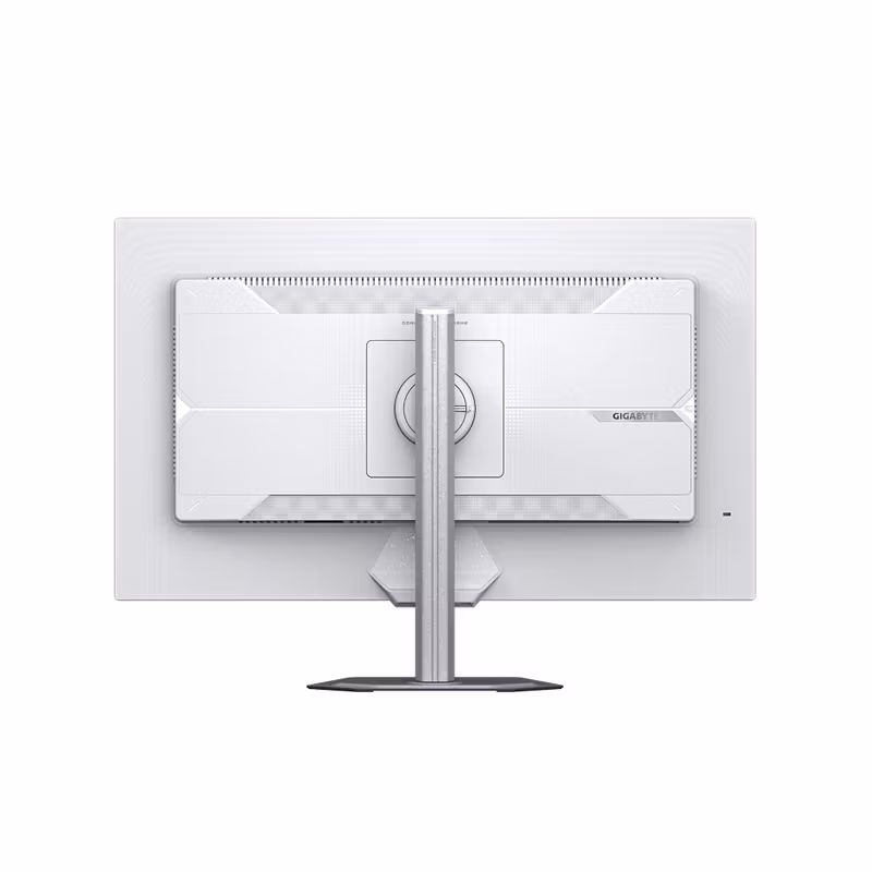 GIGABYTE M27UP ICE 27” 4K UHD Gaming-skärm – Dual Mode (4K 160Hz eller FHD 320Hz), 3840 x 2160, 1 ms, 350 cd/m², FreeSync Premium, DisplayHDR400, HDMI 2.1, DisplayPort 1.4