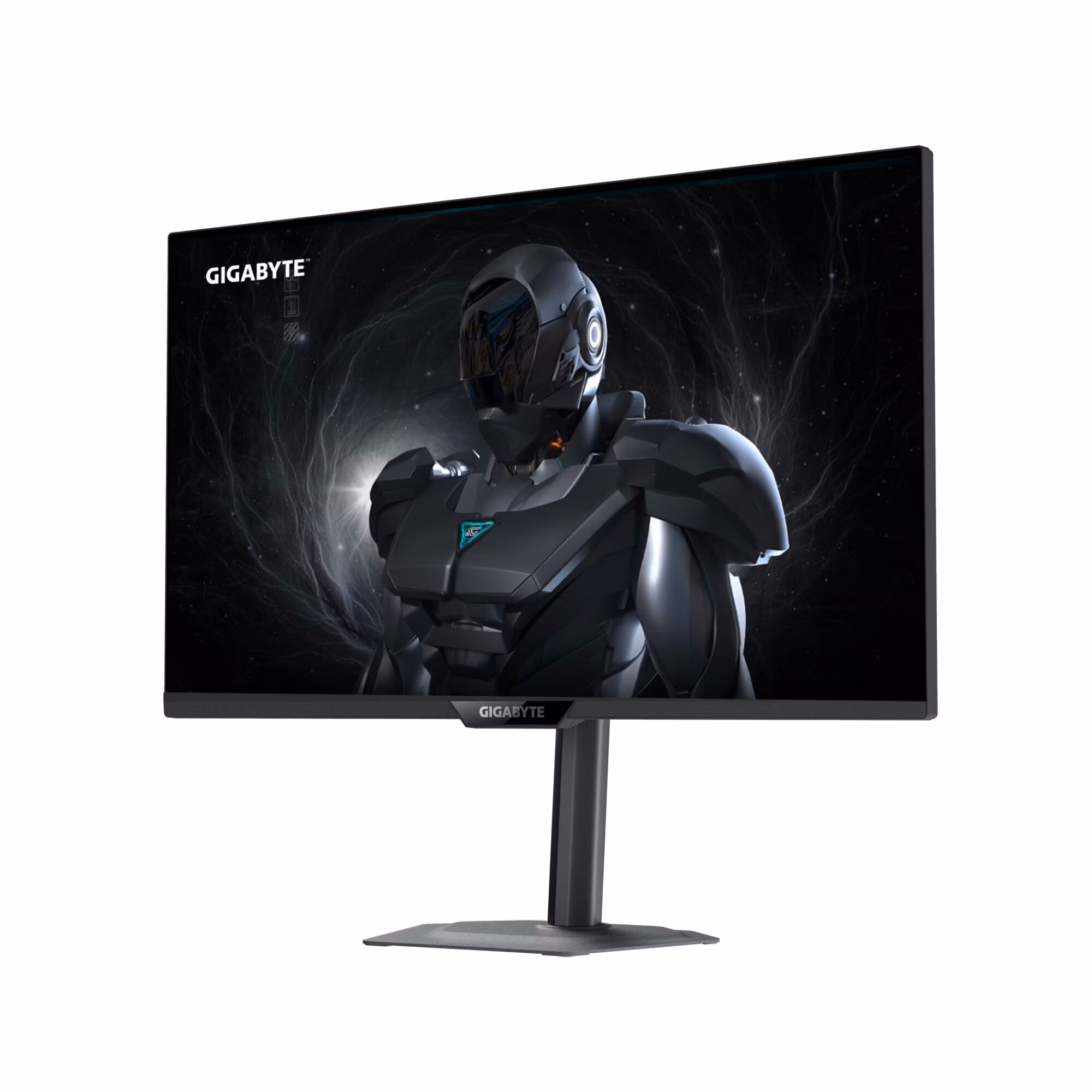 GIGABYTE G27U 27” 4K UHD Gaming-skärm – Dual Mode (4K 160Hz eller FHD 320Hz), 3840 x 2160, 1 ms, 350 cd/m², FreeSync Premium, DisplayHDR400, HDMI 2.1, DisplayPort 1.4
