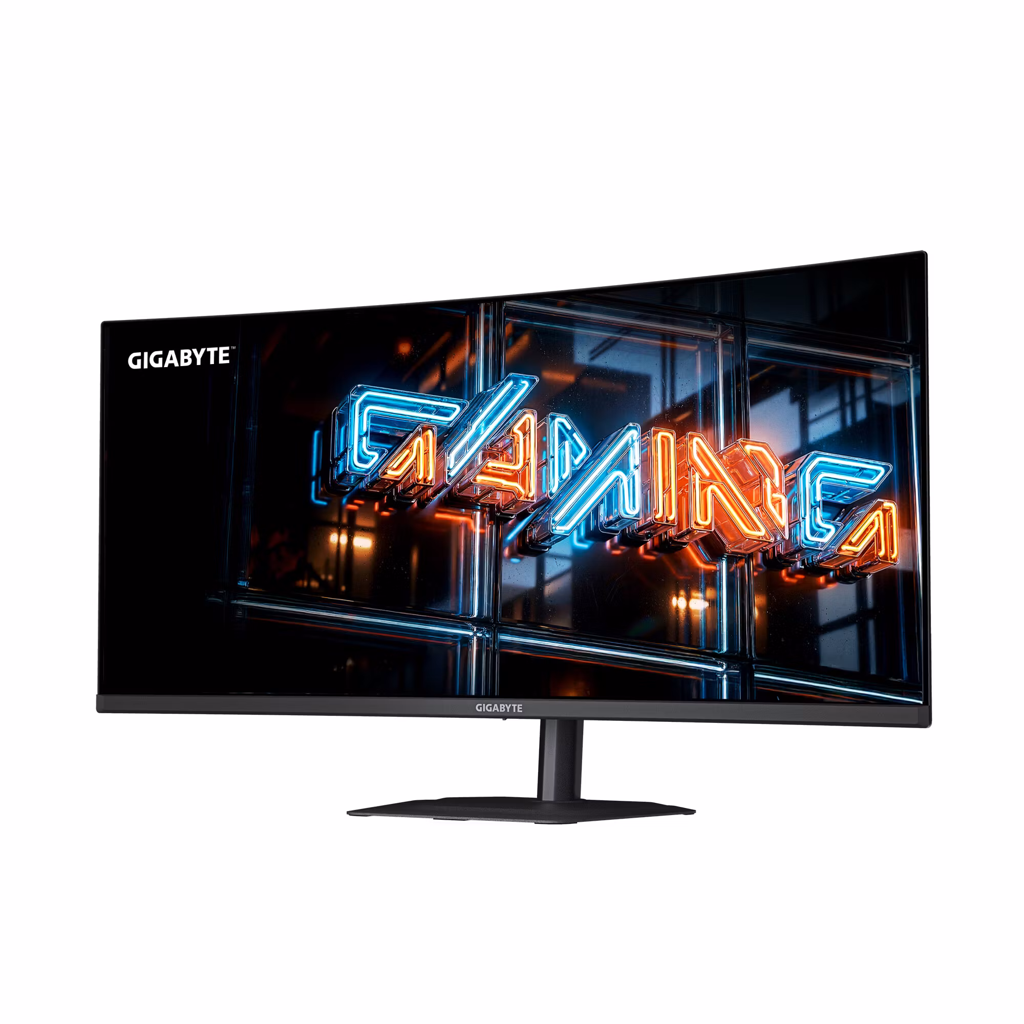 GIGABYTE MO34WQC36 34” WQHD böjd gamingmonitor - 3440 x 1440, 360Hz, 0.03ms, KVM, 300 cd/m², FreeSync Premium Pro, DisplayHDR True Black 500, HDMI 2.1, DisplayPort 2.1