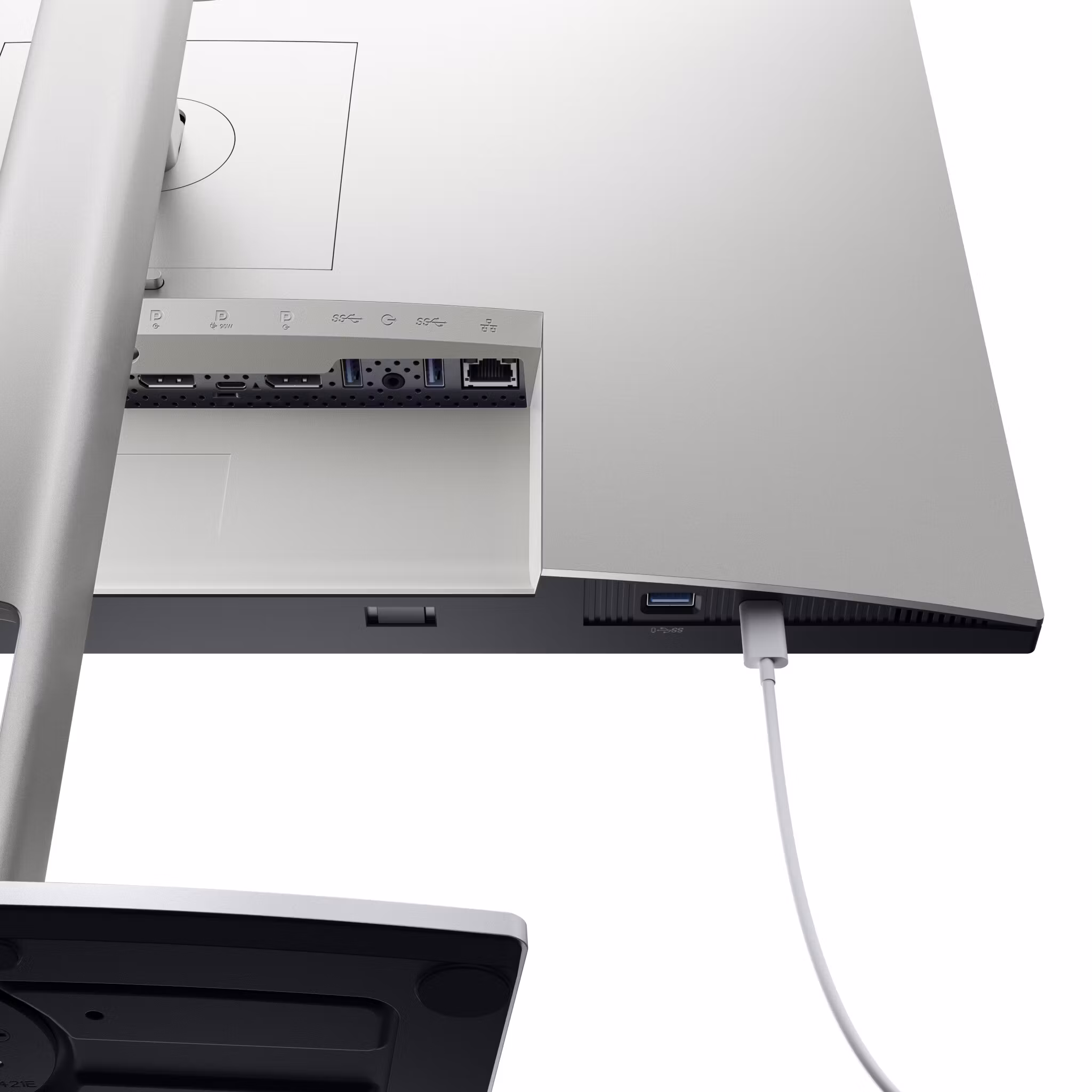 DELL UltraSharp U2421E bildskärm 61,2 cm (24,1") 1920 x 1200 pixlar WUXGA LCD Silver